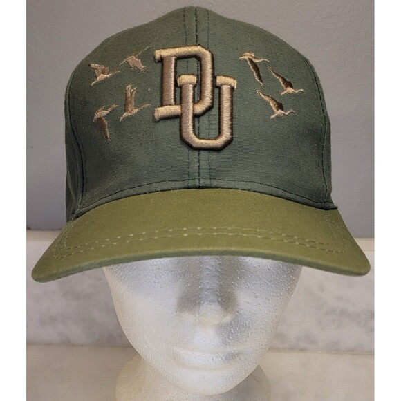 Ducks Unlimited Dorfman-Pacific DU Embroidered Adjustable Strapback Hat - Picture 2 of 8
